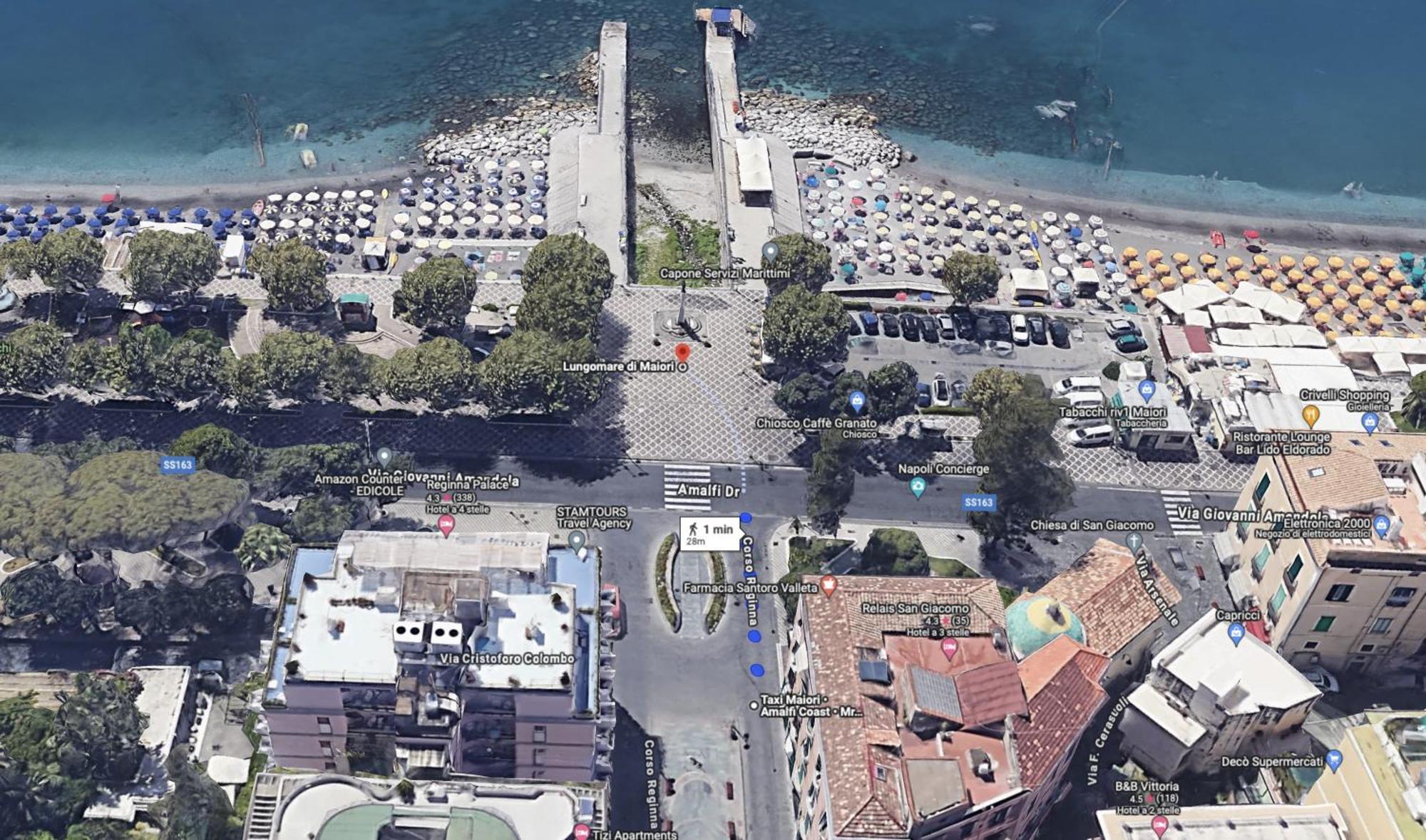 Uno Sguardo Sul Mare Villa Maiori Exteriör bild